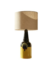Bjørn_Wiinblad_Rosenthal_Ceramic_Table_Lamp_Yellow_Glaze_Denmark_1970s