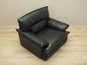 Black_Armchair,_Original_Leather,_1960s,_Italy