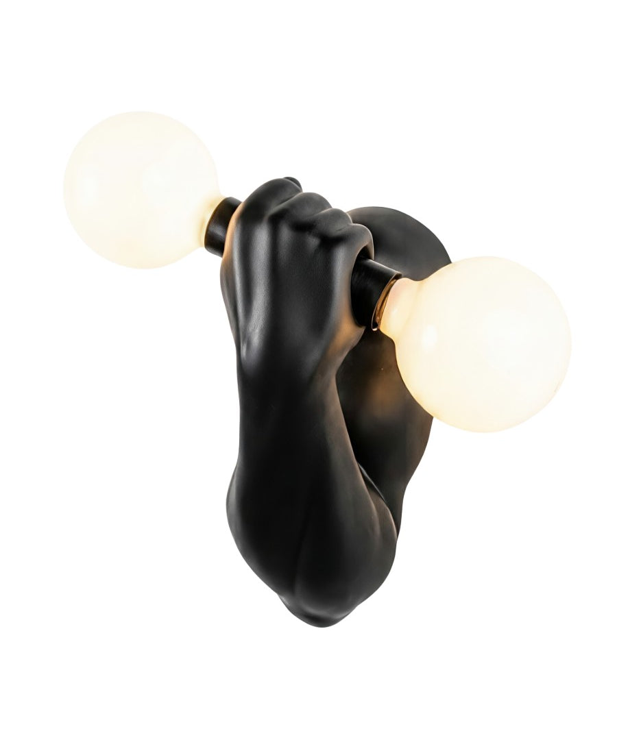 Black_Ceramic_Arm_Wall_Sconce_by_J.C._Peiré,_Sculptural_Design,_1970s,_France