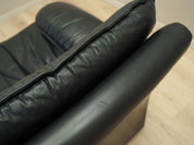 Black_Lounge_Chair,_Original_Leather,_1970s,_Italy