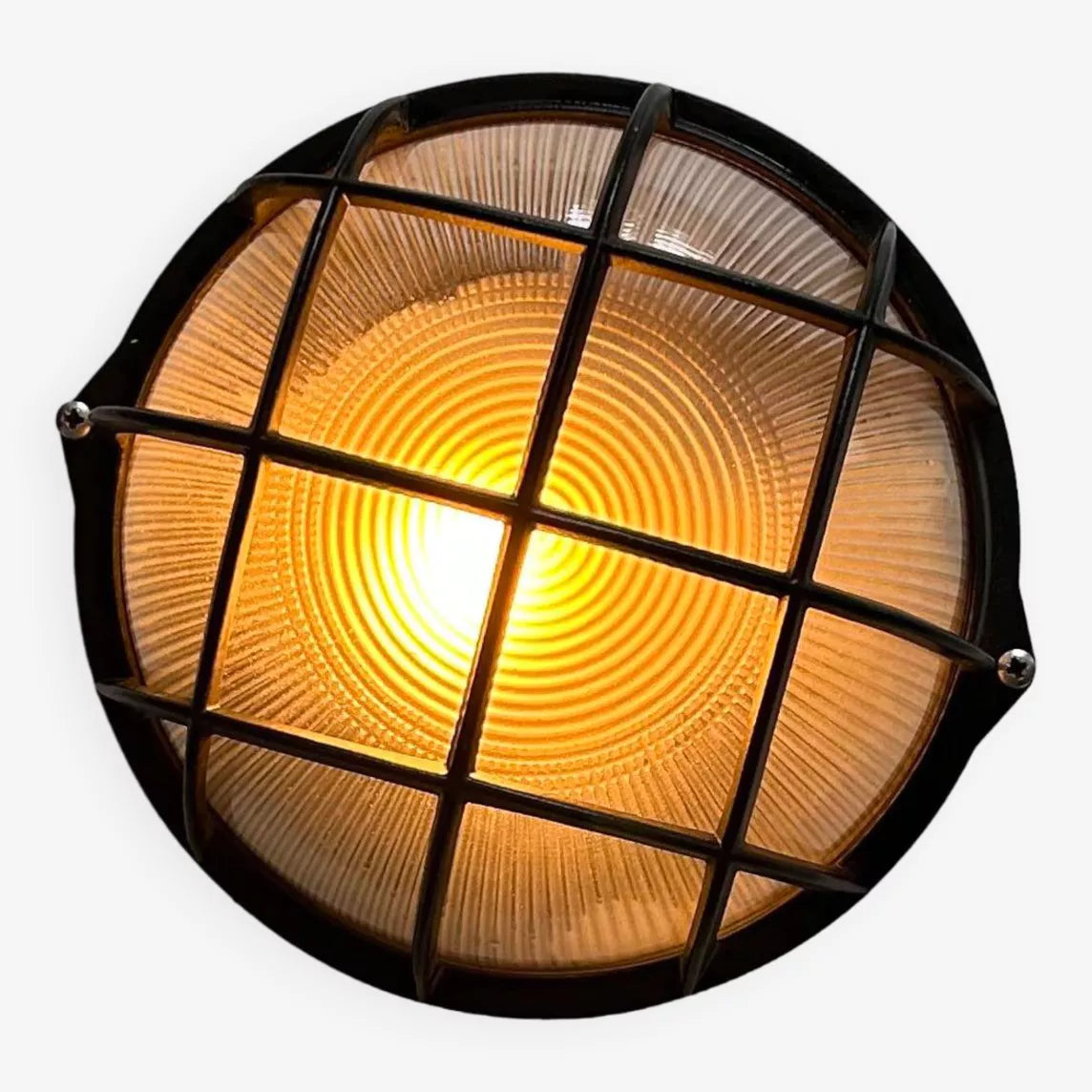 Black_Metal_and_Ribbed_Glass_Wall_Lamp,_Postmodern_Design,_France_1980s