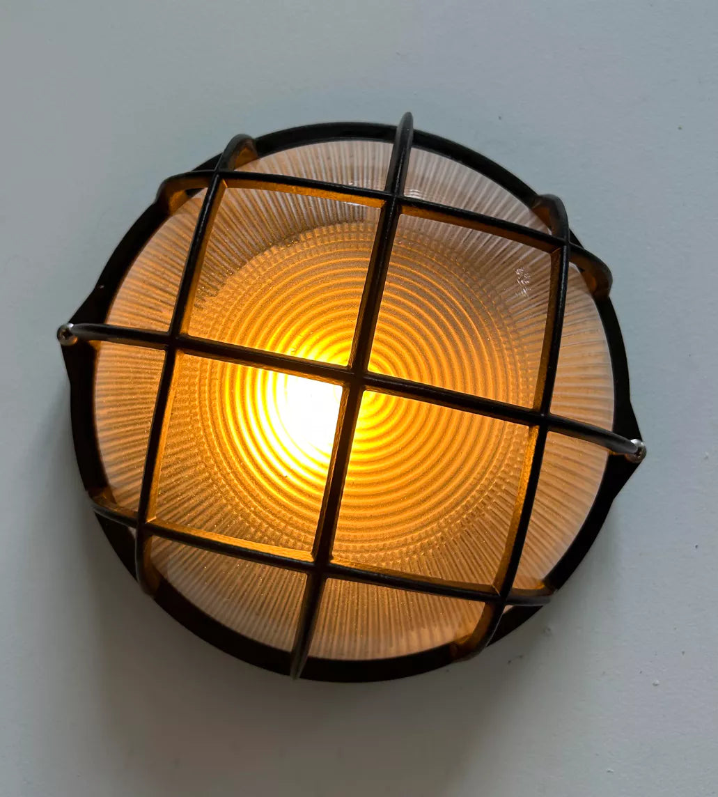 Black_Metal_and_Ribbed_Glass_Wall_Lamp,_Postmodern_Design,_France_1980s