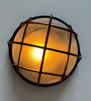 Black_Metal_and_Ribbed_Glass_Wall_Lamp,_Postmodern_Design,_France_1980s