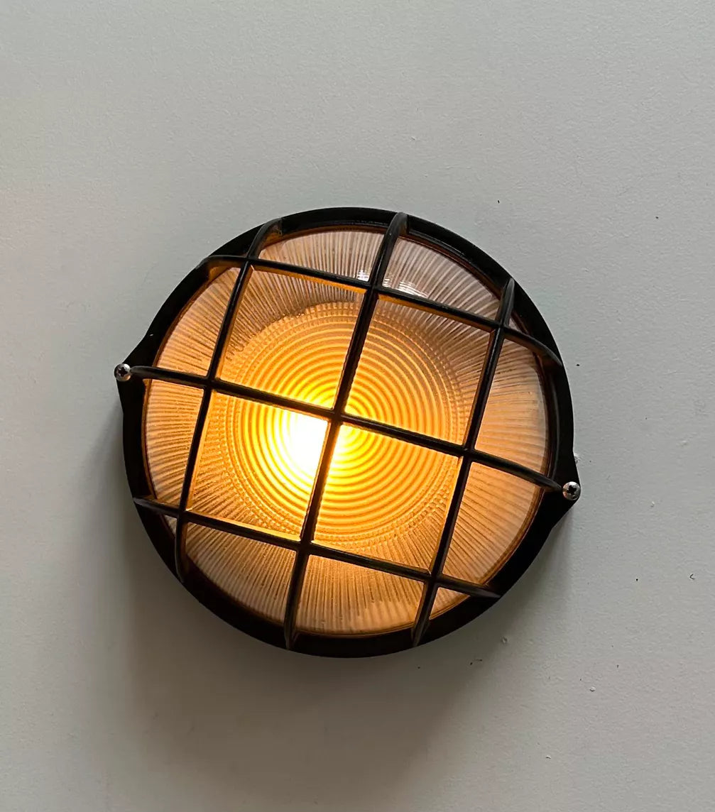 Black_Metal_and_Ribbed_Glass_Wall_Lamp,_Postmodern_Design,_France_1980s