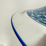 Gae_Aulenti_“Neverrino”_Blue_Murano_Glass_Pendant_Lamp_for_Vistosi,_1970s
