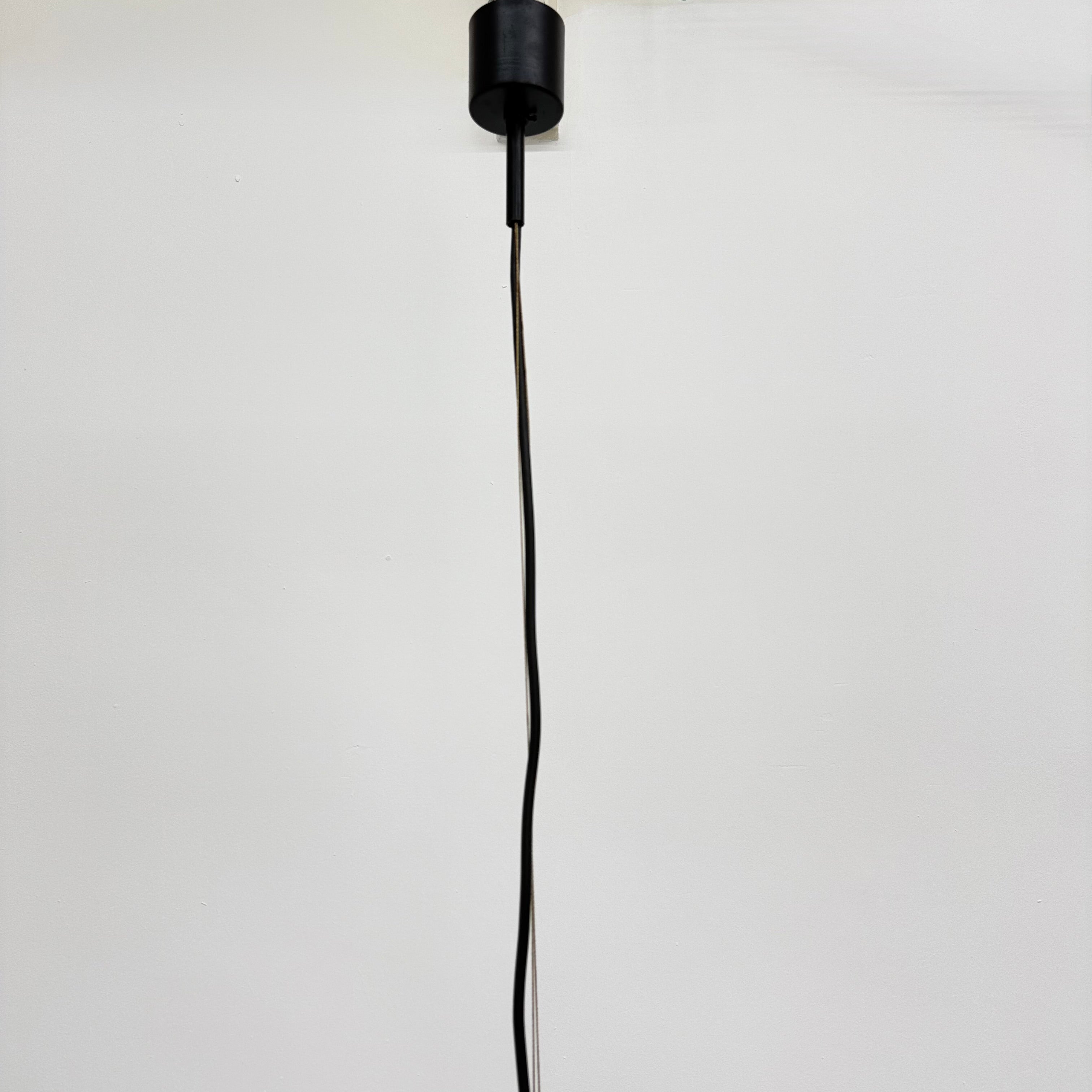 Gae_Aulenti_“Neverrino”_Blue_Murano_Glass_Pendant_Lamp_for_Vistosi,_1970s