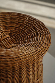 Bohemian_Rattan_Side_Table_or_Stool,_1970s