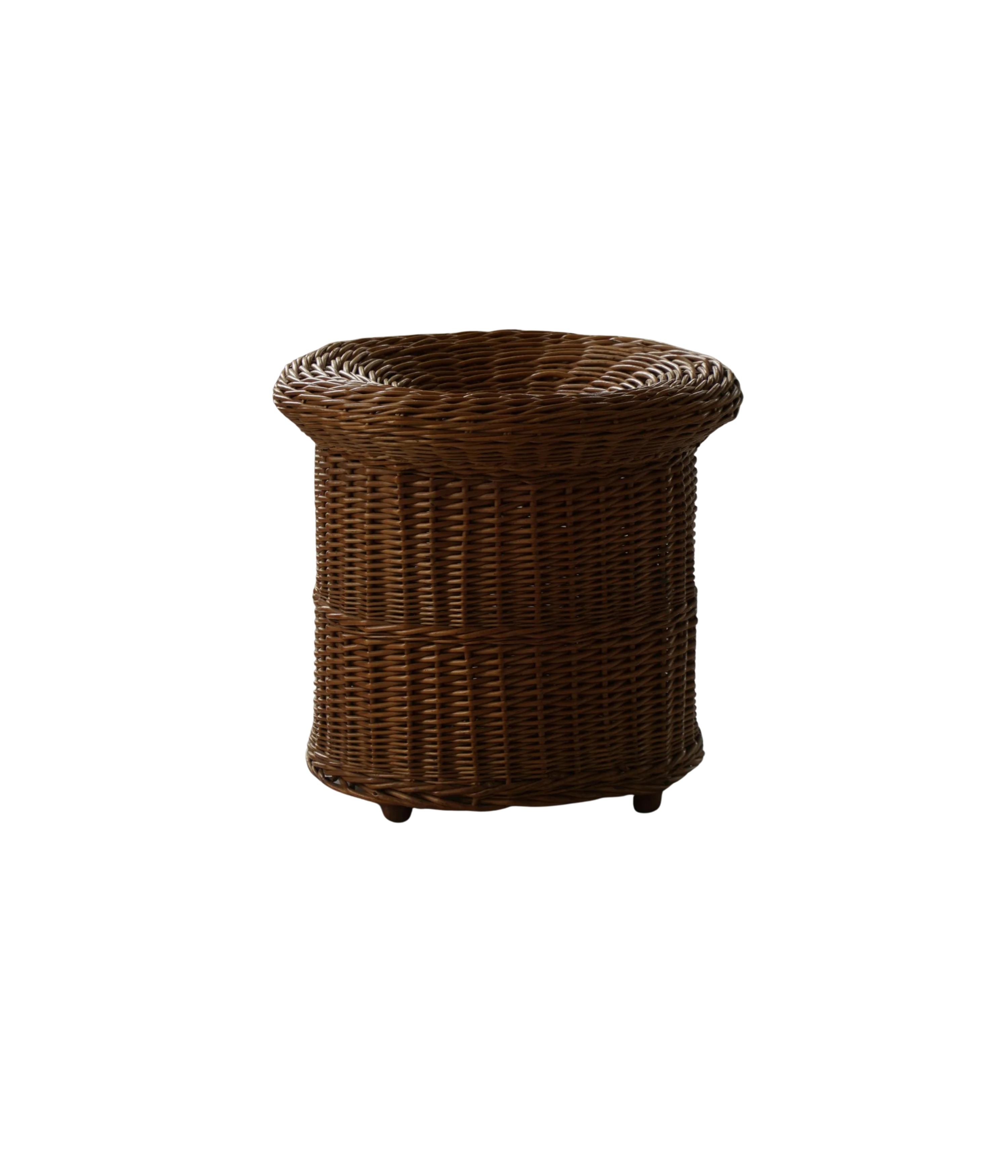 Bohemian_Rattan_Side_Table_or_Stool,_1970s
