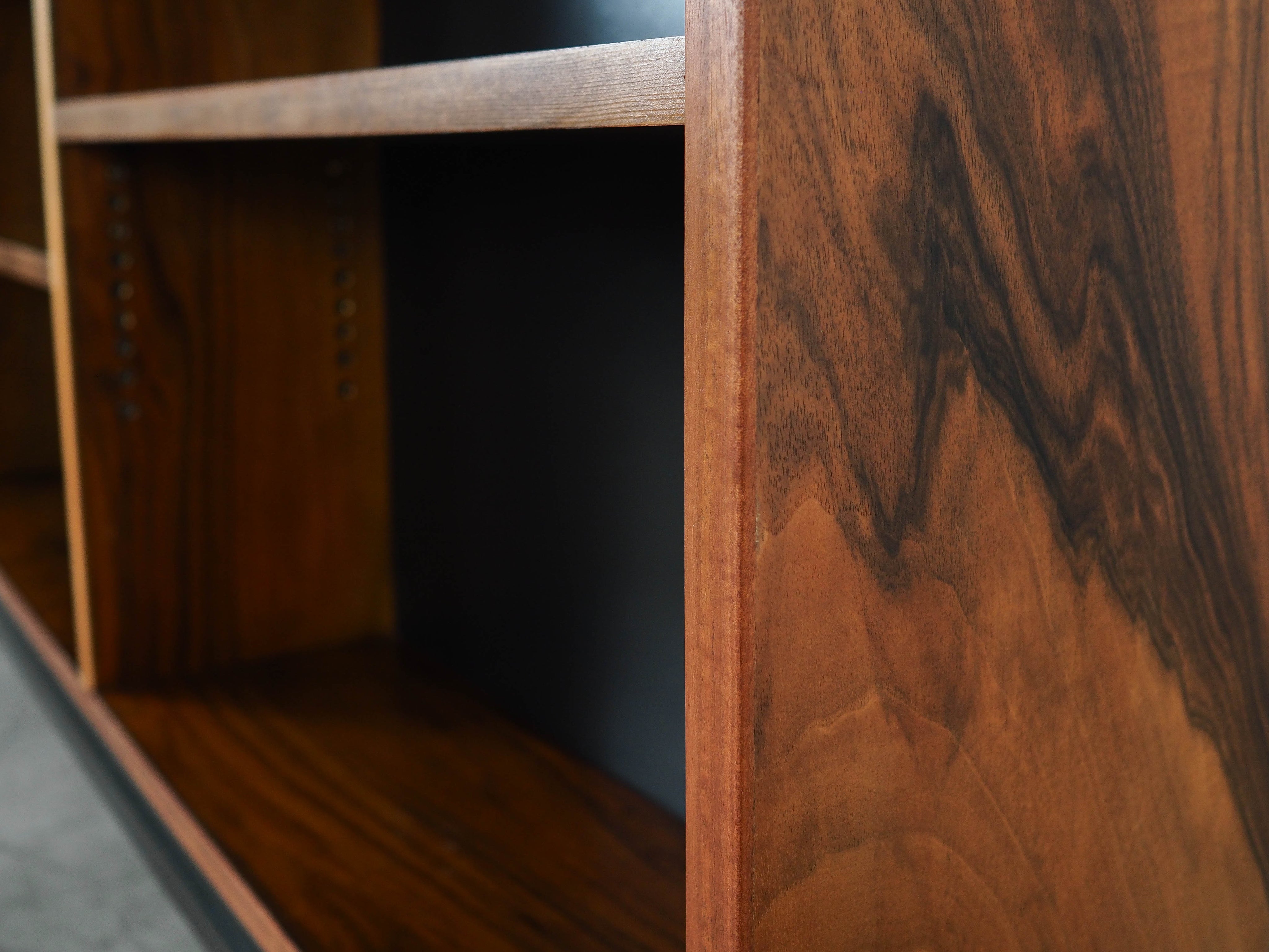 Bookcase,_Danish_Design,_Walnut_Wood,_1970s,_Denmark