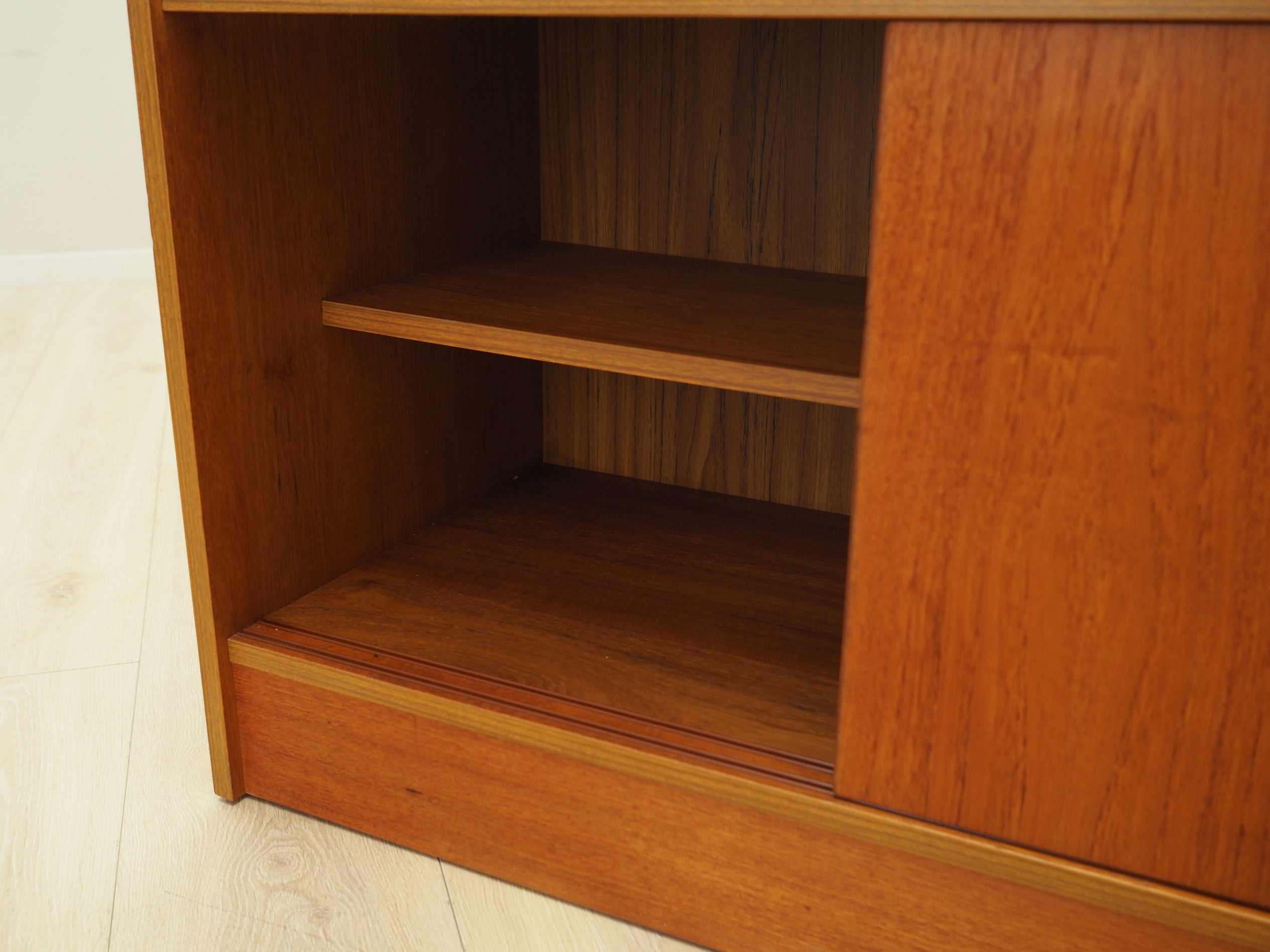 Danish_Teak_Bookcase_with_Shelves_and_Compartments,_1960s,_Denmark