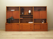 Danish_Teak_Bookcase_with_Shelves_and_Compartments,_1960s,_Denmark