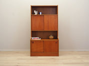 Danish_Teak_Bookcase_with_Shelves_and_Compartments,_1960s,_Denmark