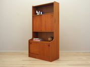 Danish_Teak_Bookcase_with_Shelves_and_Compartments,_1960s,_Denmark