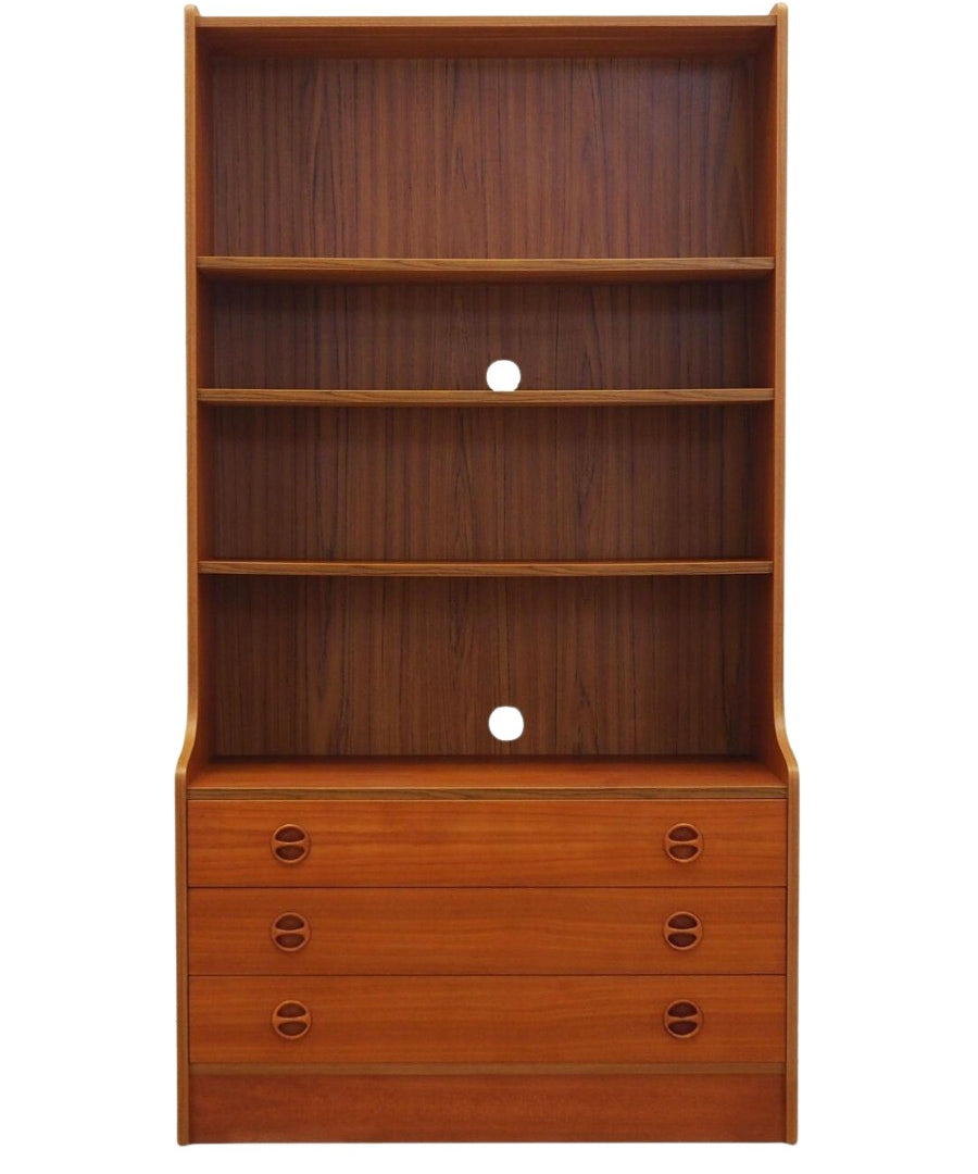 Bookcase,_Teak_Veneer,_1960s,_Denmark