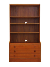 Bookcase,_Teak_Veneer,_1960s,_Denmark