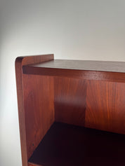 Teak_Bookcase_with_Cabinet_by_Johannes_Sorth_for_Nexø_Møbelfabrik,_Denmark,_1960s