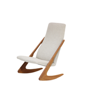 Boomerang_Rocking_Chair_by_Mogens_Kold_in_Teak_and_Kvadrat_Hallingdal_Wool,_Denmark,_1950s–1960s