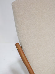 Boomerang_Rocking_Chair_by_Mogens_Kold_in_Teak_and_Kvadrat_Hallingdal_Wool,_Denmark,_1950s–1960s