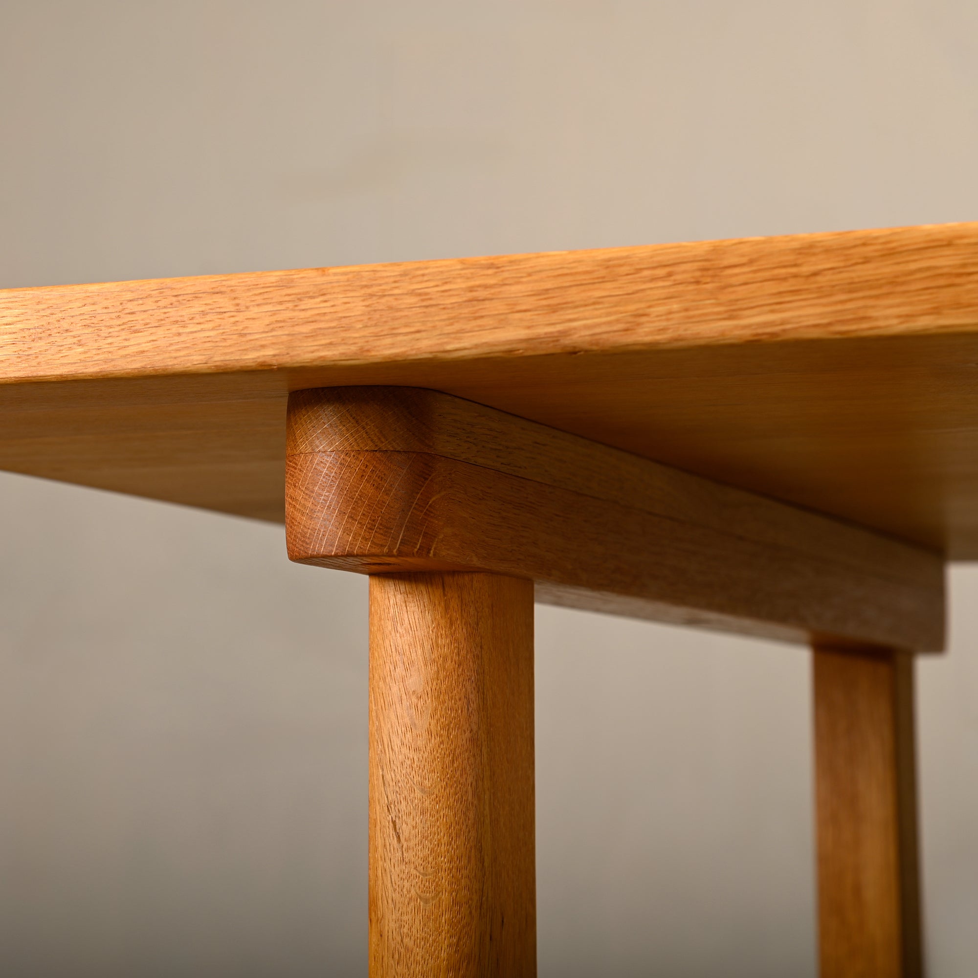 Børge_Mogensen_Model_6284_Oak_Dining_Table_or_Desk_for_Fredericia_Stolefabrik,_Danish_Modern