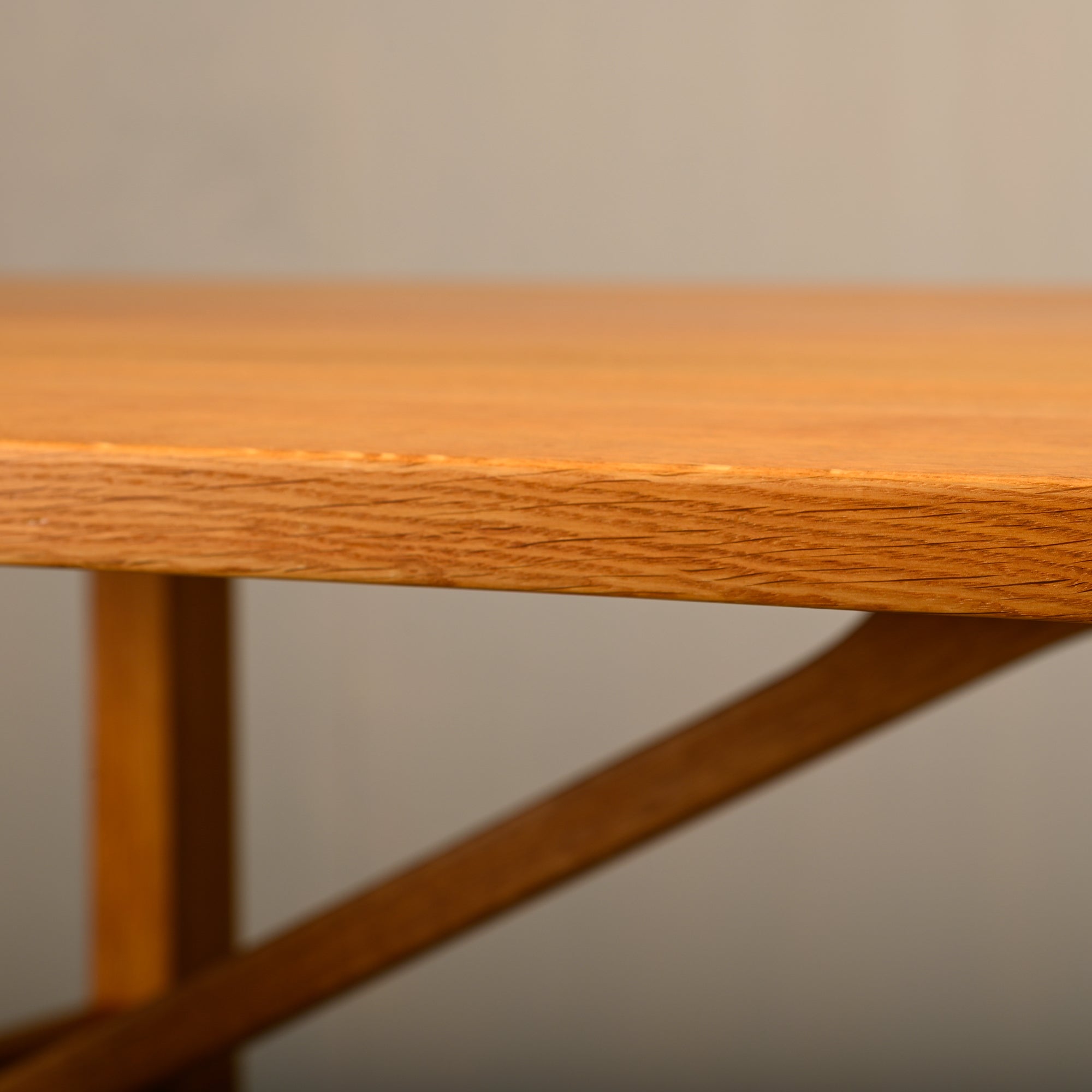 Børge_Mogensen_Model_6284_Oak_Dining_Table_or_Desk_for_Fredericia_Stolefabrik,_Danish_Modern