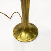 Art_Nouveau_Style_Brass_Table_Lamp,_France_1970s