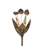 Brass_Floral_Leaf_Wall_Sconce,_Hollywood_Regency_Style,_1960s