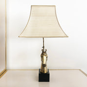 Brass_Horse_Head_Table_Lamp_with_Chinoiserie_Shade,_France_1970s