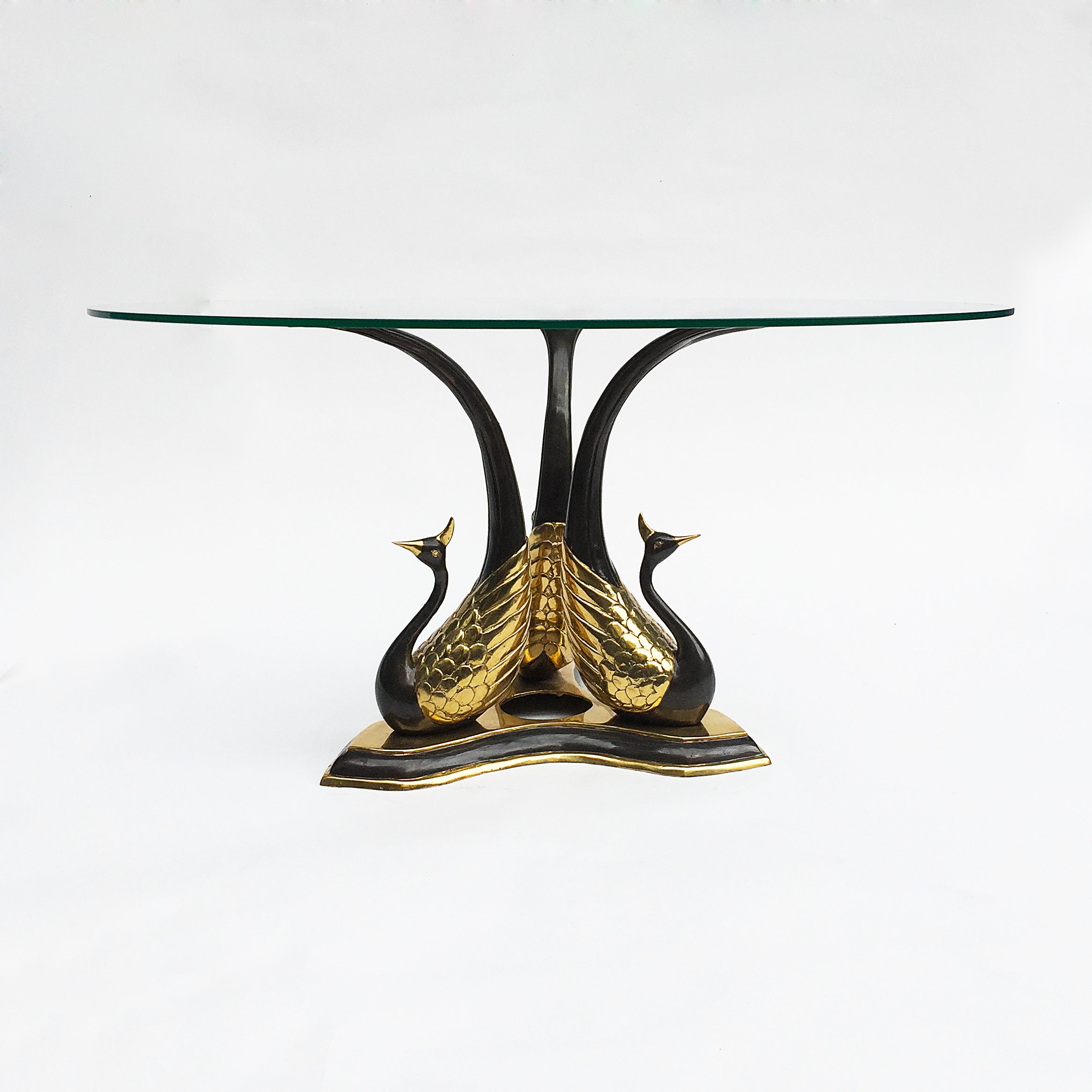 Brass_Peacock_Birds_Side_Or_Coffee_Table_Hollywood_Regency_Glam_Willy_Daro_Glass_1970s
