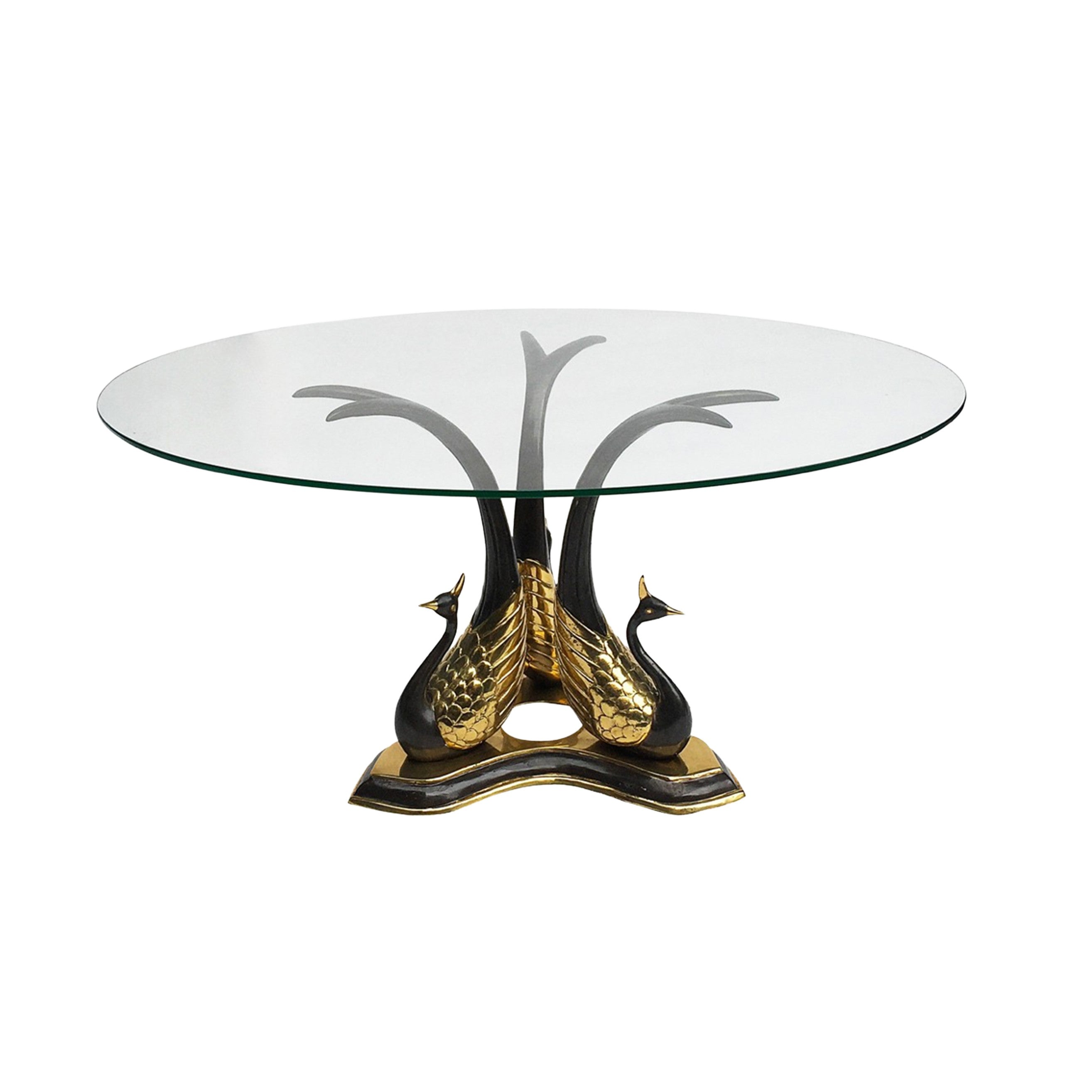 Brass_Peacock_Birds_Side_Or_Coffee_Table_Hollywood_Regency_Glam_Willy_Daro_Glass_1970s