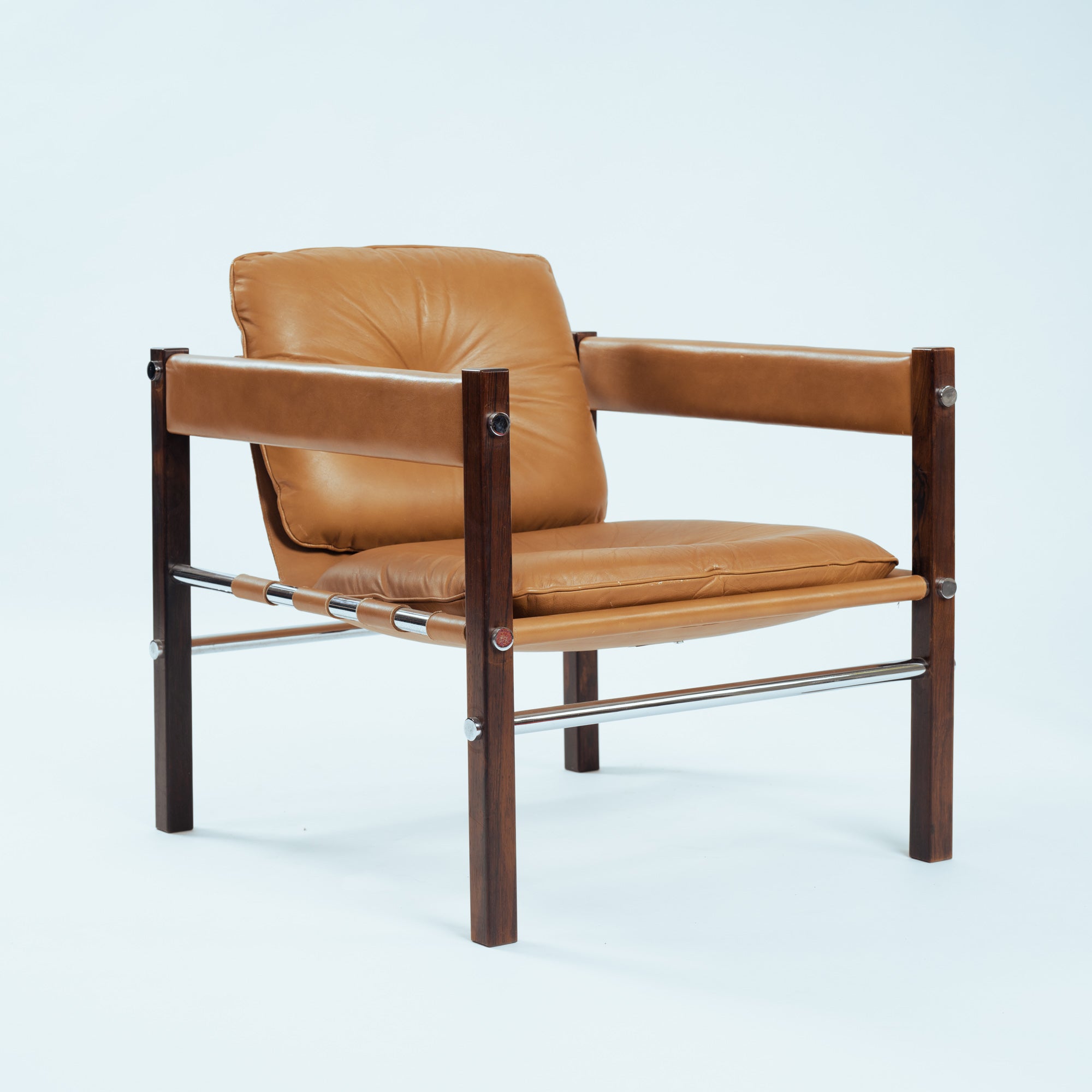 Rare_Jacaranda_Wood_and_Leather_Armchair_by_Celina_Decorações,_Brazil_1950s