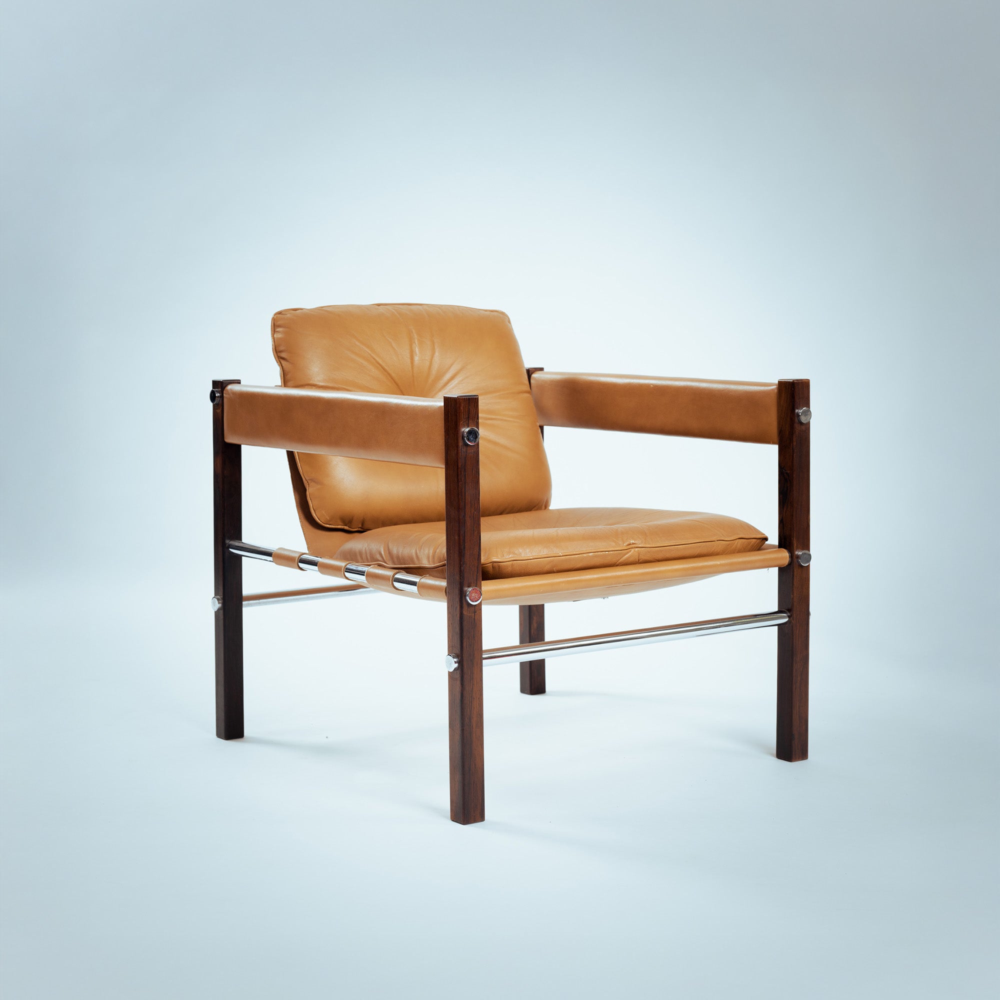 Rare_Jacaranda_Wood_and_Leather_Armchair_by_Celina_Decorações,_Brazil_1950s