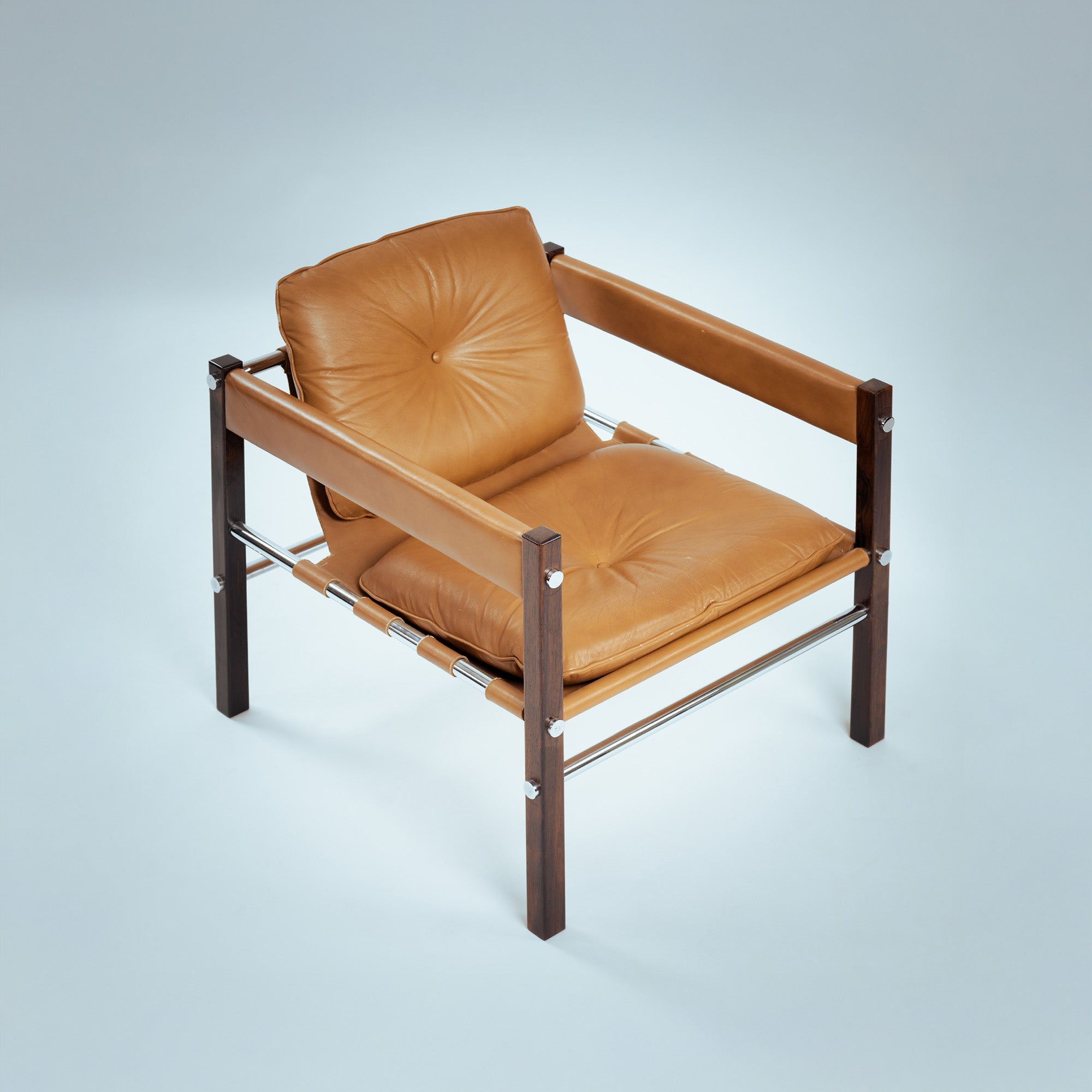 Rare_Jacaranda_Wood_and_Leather_Armchair_by_Celina_Decorações,_Brazil_1950s