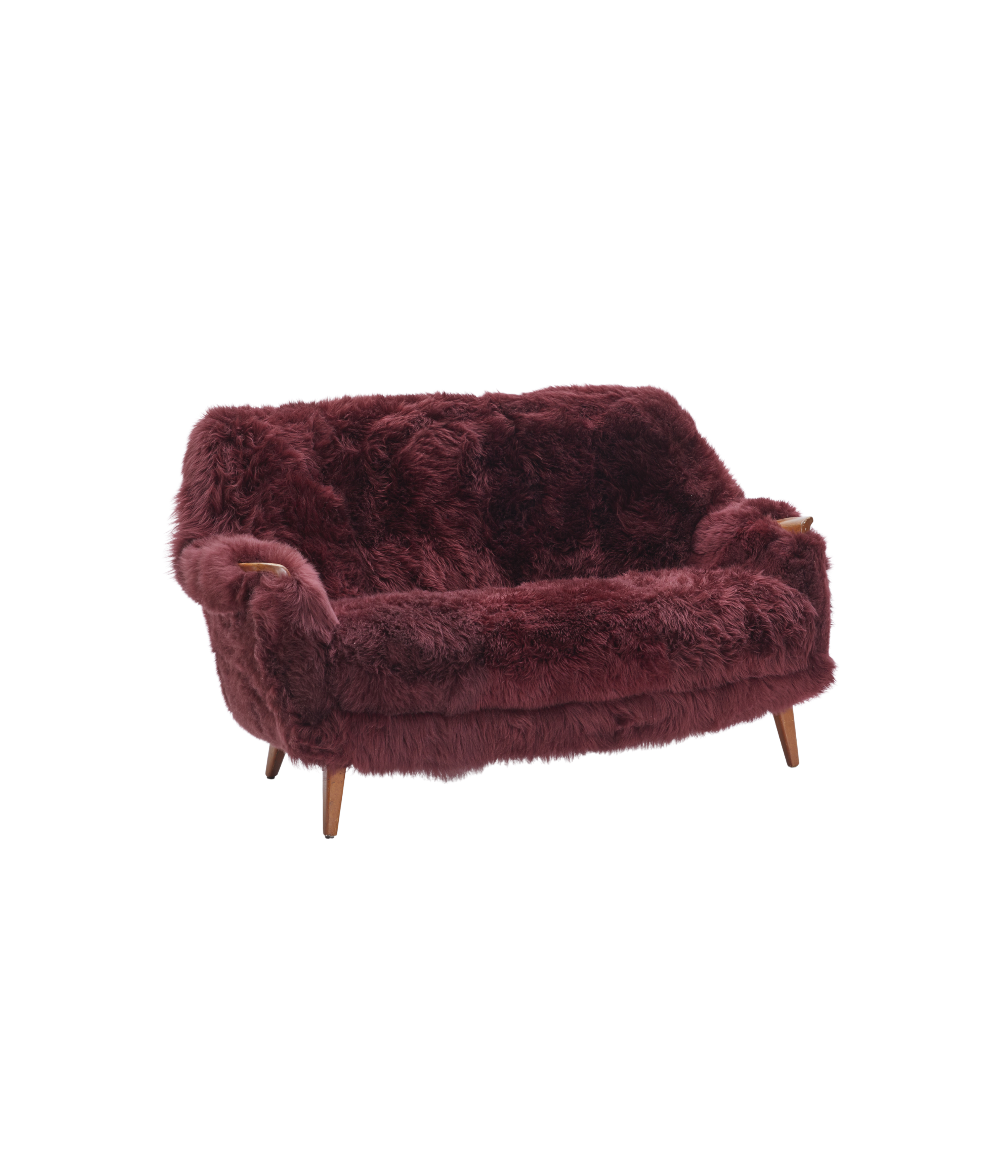 Bröderna_Andersson_Haute_Couture_Burgundy_Sofa,_Sweden_1950s