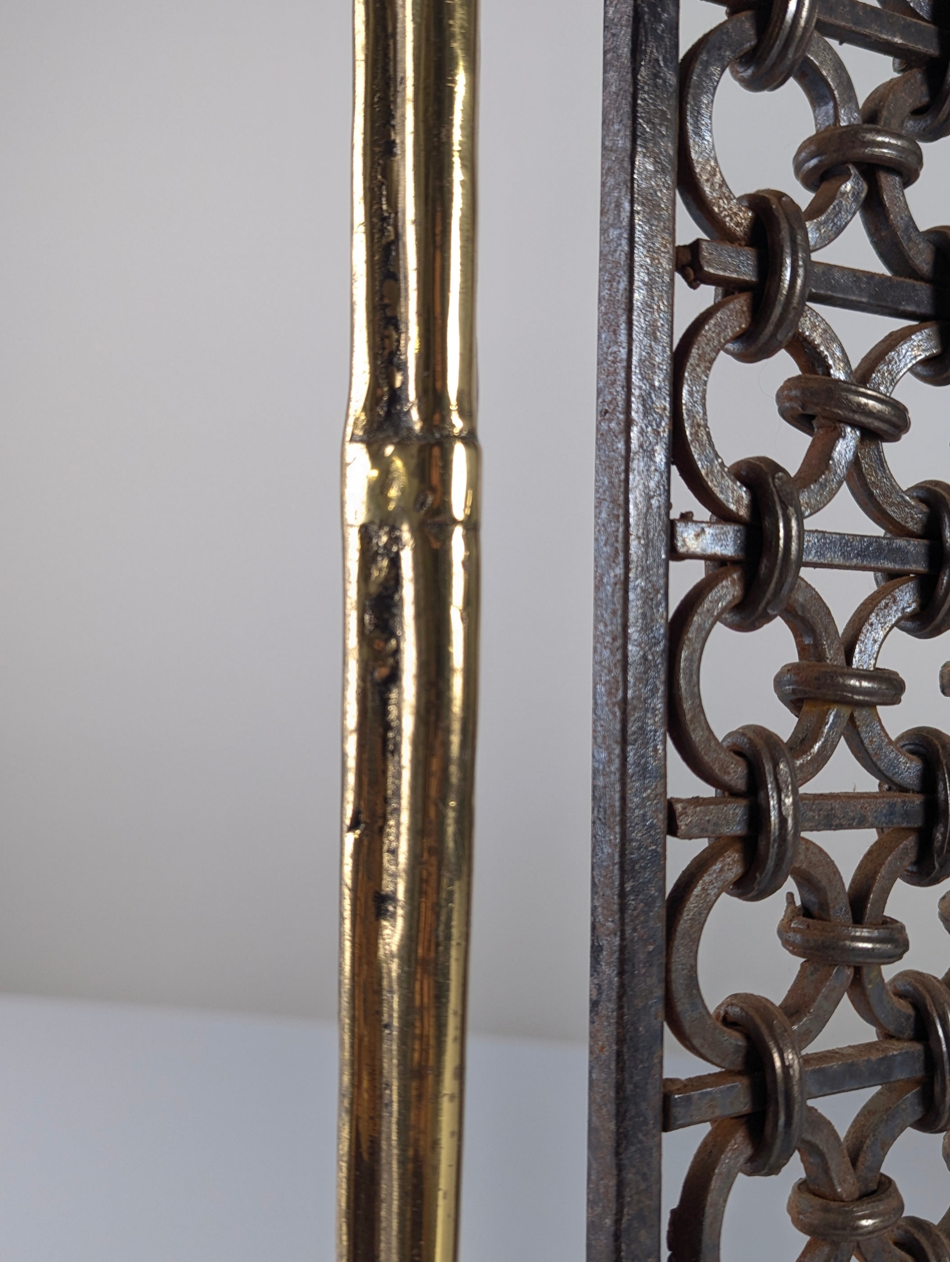 Brutalist_Bronze_and_Wrought_Iron_Fireplace_Screen_by_David_Marshall