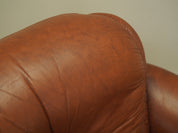 Brown_Armchair,_Original_Leather,_1970s,_Italy