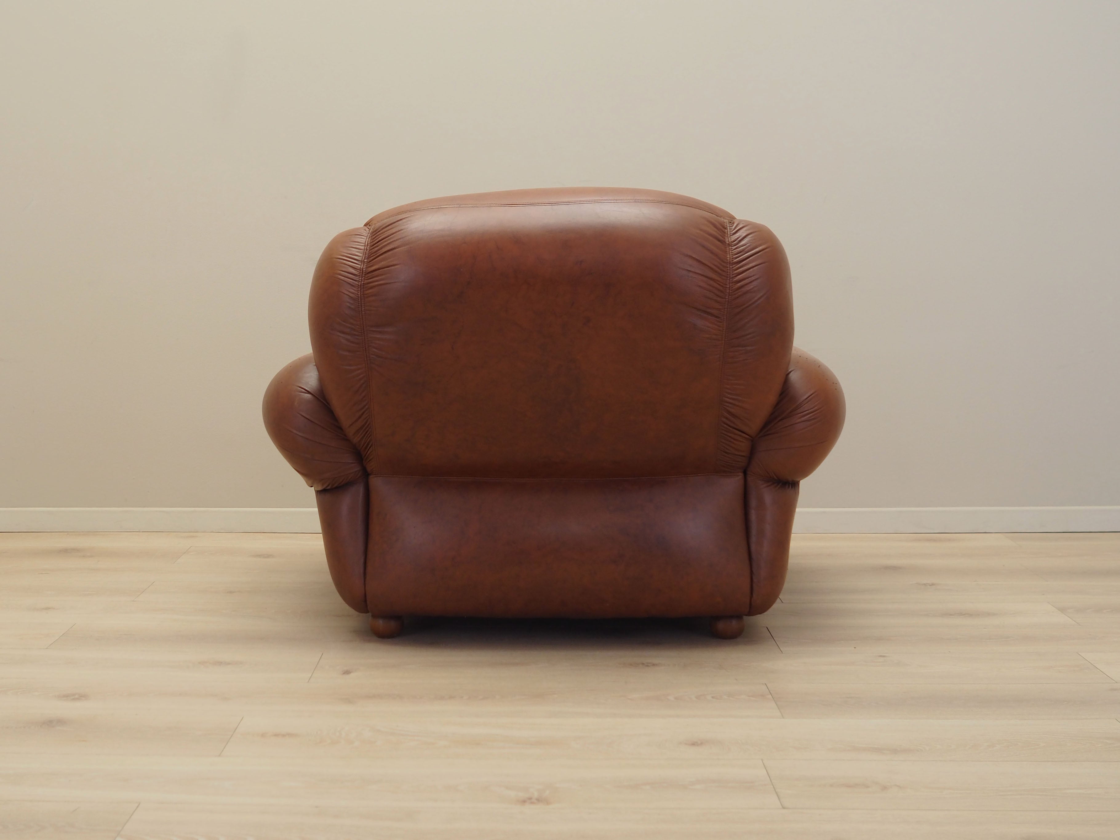 Brown_Armchair,_Original_Leather,_1970s,_Italy