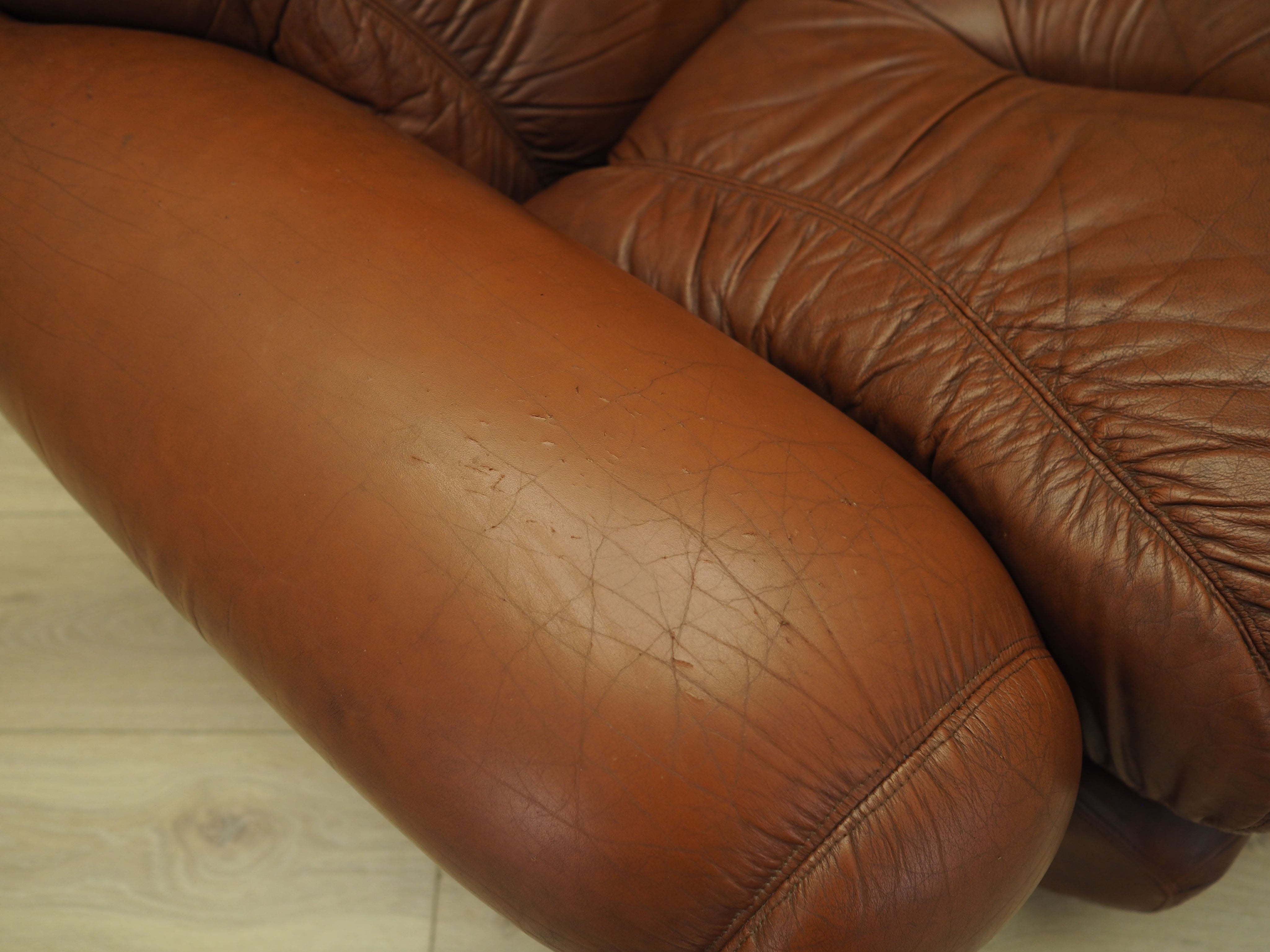 Brown_Armchair,_Original_Leather,_1970s,_Italy
