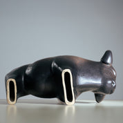 Ceramic_Bull_Sculpture_by_Kurt_Tschörner_for_Ruscha,_Germany,_Mid-20th_Century