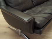 Brown_Leather_Sofa_by_Werner_Langenfeld_for_Esa,_1970s,_Denmark