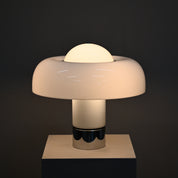 Brumbury_Table_Lamp_by_Luigi_Massoni_for_Harvey_Guzzini,_Acrylic_&_Chrome,_Italy_1970s
