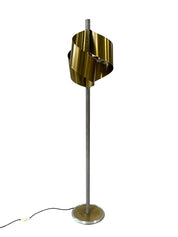 Brushed_Steel_and_Brass_Floor_Lamp,_Mid_Century_Modern,_1970s,_Italy