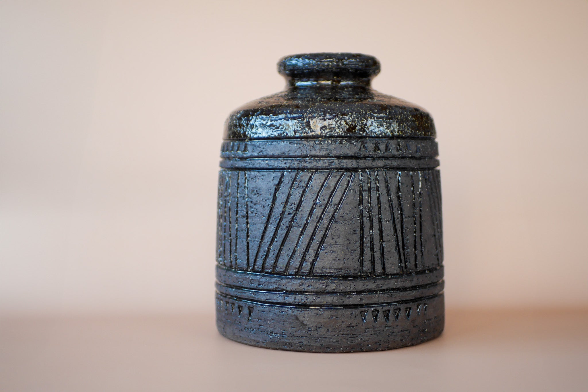 Brutalist_Studio_Ceramic_Vase_by_Inger_Persson_for_Rörstrand,_Sweden
