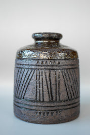 Brutalist_Studio_Ceramic_Vase_by_Inger_Persson_for_Rörstrand,_Sweden