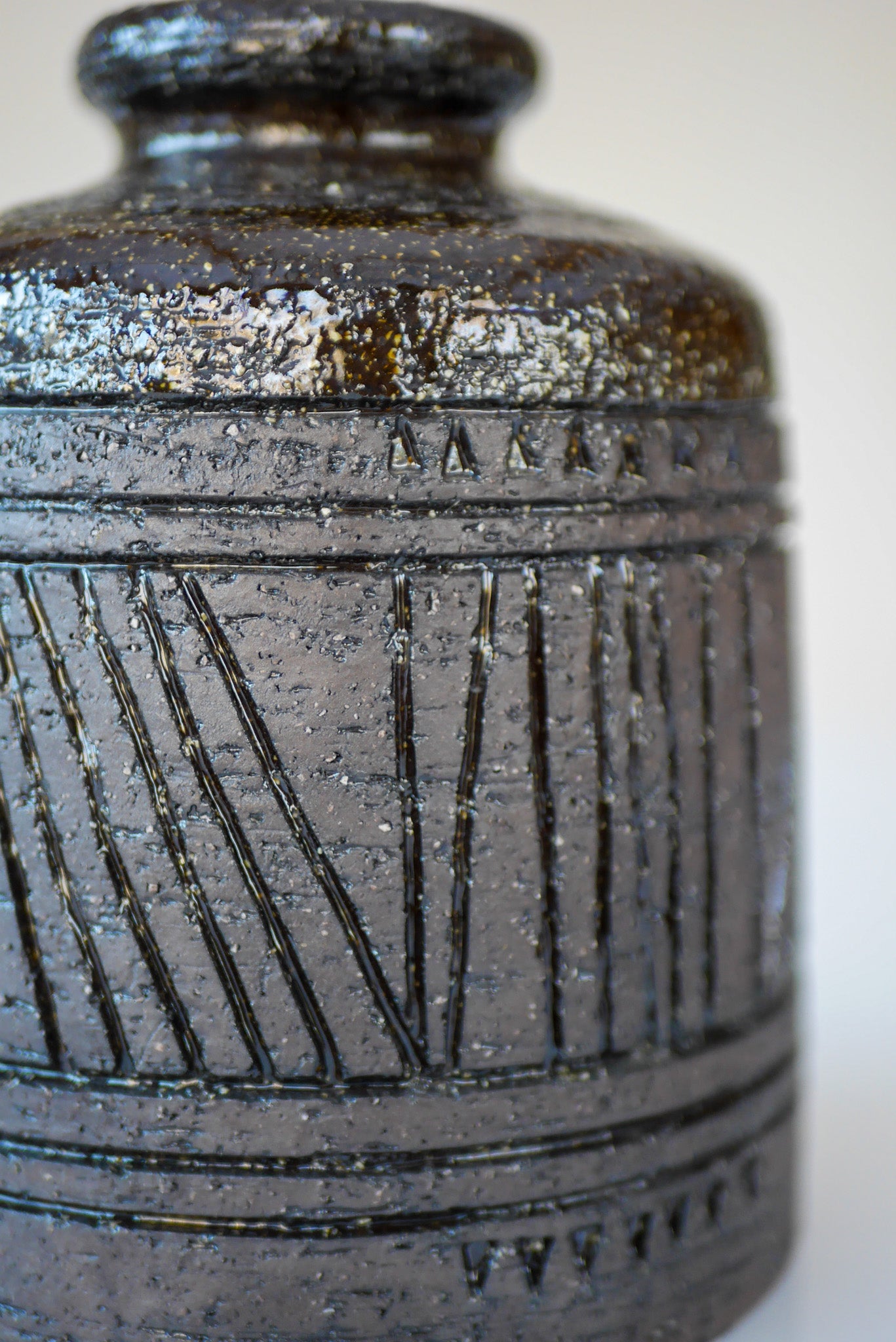 Brutalist_Studio_Ceramic_Vase_by_Inger_Persson_for_Rörstrand,_Sweden