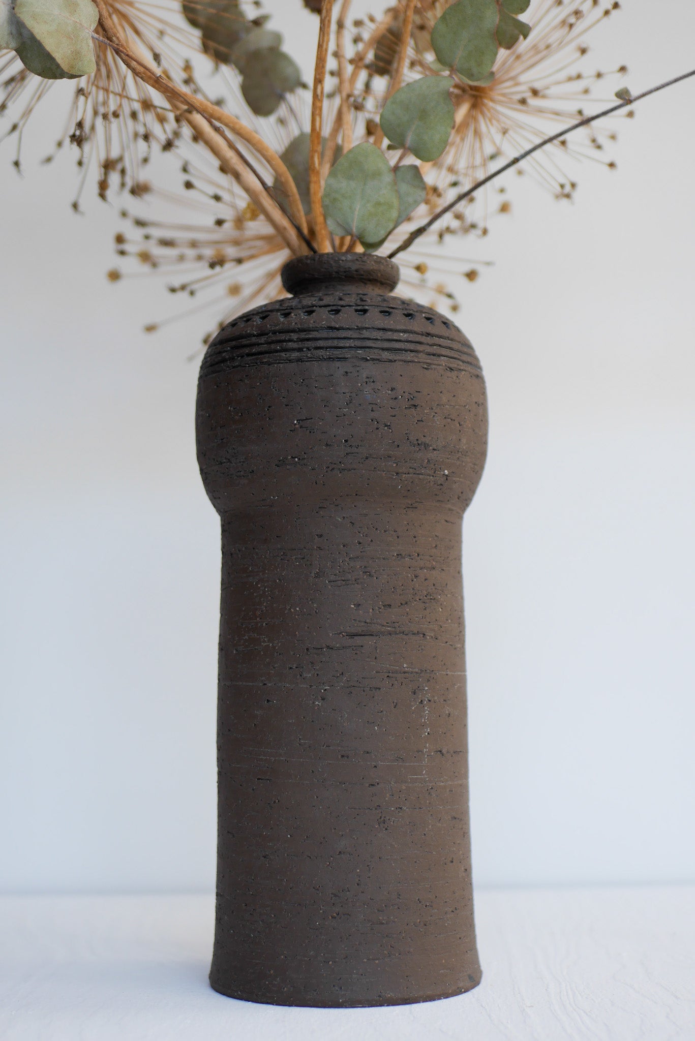 Large_Brutalist_Studio_Ceramic_Vase_by_Inger_Persson_for_Rörstrand,_Sweden