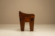 Brutalist_Bulky_Artisanal_Chair_in_Wood,_1960s