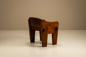 Brutalist_Bulky_Artisanal_Chair_in_Wood,_1960s