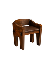 Brutalist_Bulky_Artisanal_Chair_in_Wood,_1960s