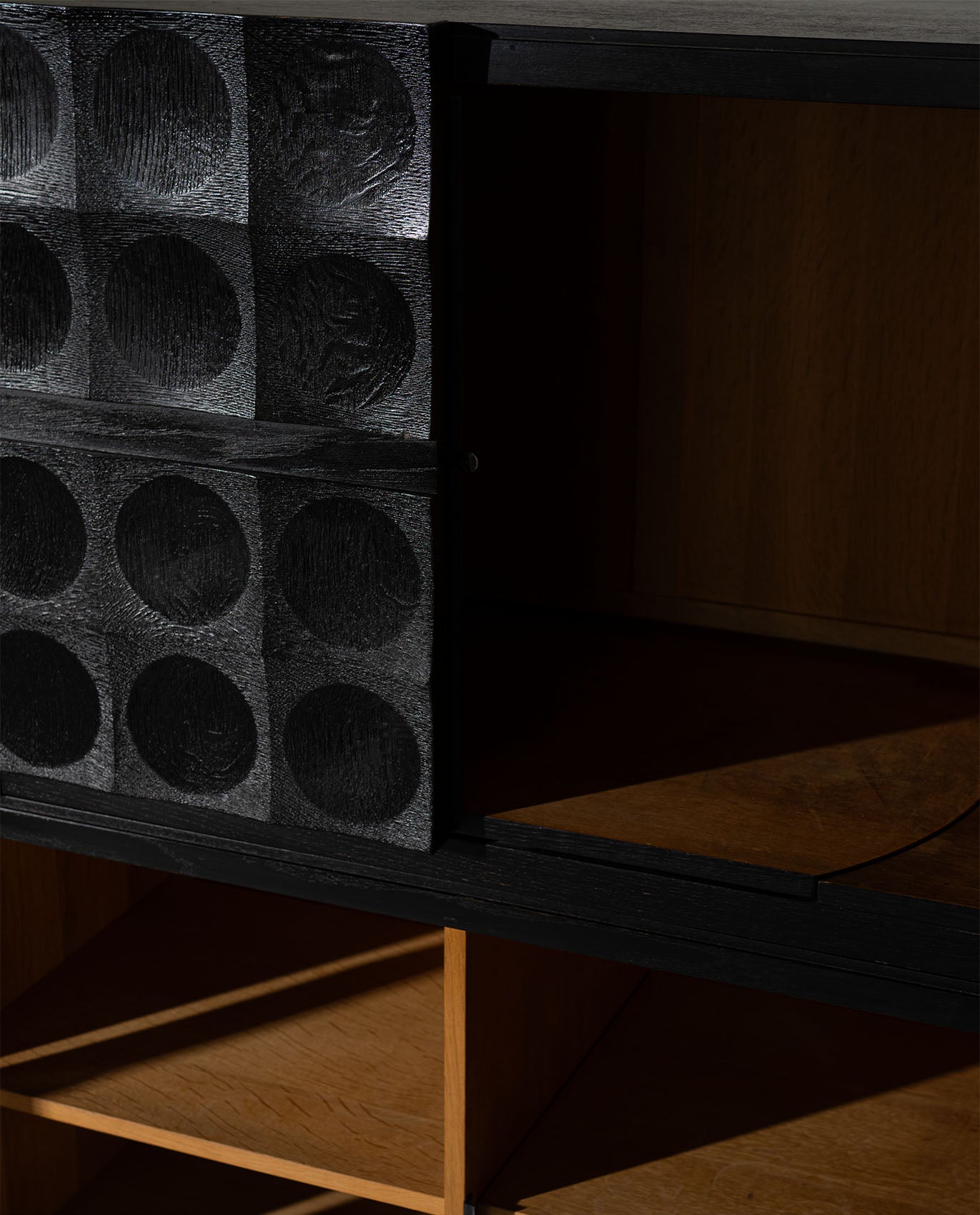 1970s_Belgian_Brutalist_Black_Stained_Oak_Cabinet_by_J._Batenburg