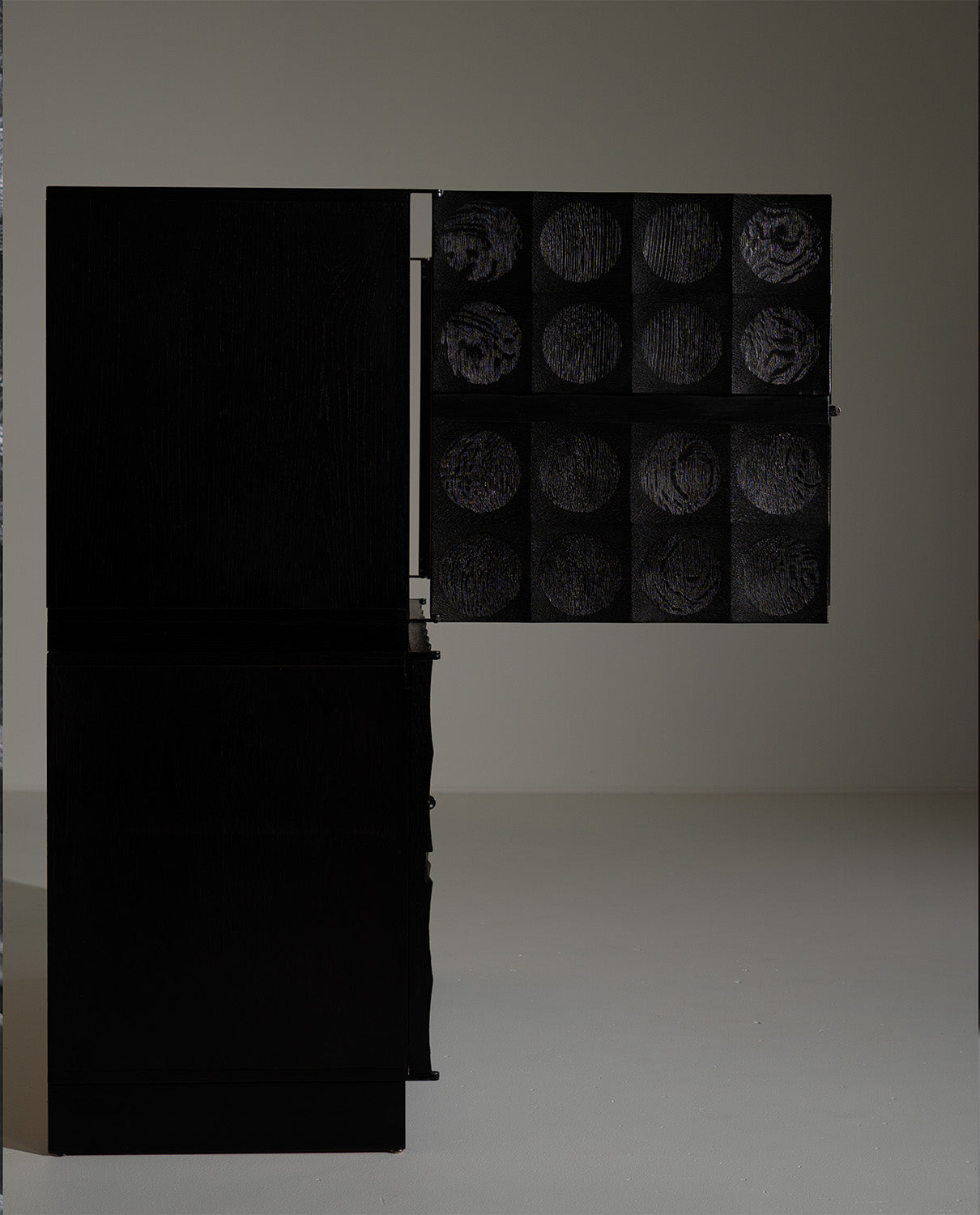 1970s_Belgian_Brutalist_Black_Stained_Oak_Cabinet_by_J._Batenburg